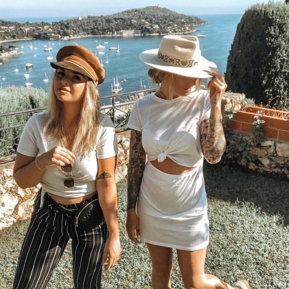 Lack of Color ‘The Beverly’ white Ivory Fedora Hat NWT - Picture 6 of 14